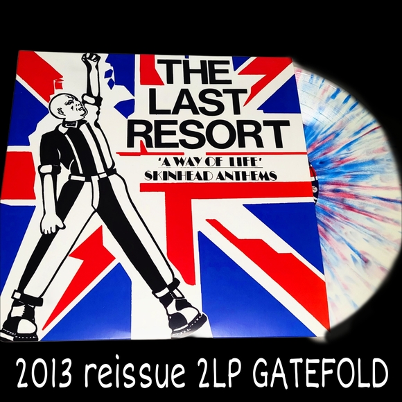 The Last Resort Way Of Life Skinhead Anthems 2013 Reissue Splatter 2-Lp Gatefold - Picture 1 of 4